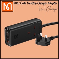 【Ready Stock】Mcdodo Fast 70W GaN Charger Four-in-One Desktop 70W PD PPS Fast Safe Surge Protection 2