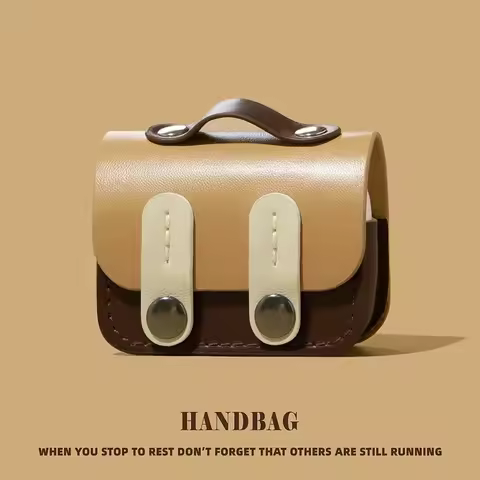 For AirPods 4 3 2 1 Pro Pro2 Earphone Case 3D Luxury Schoolbag Phone Case Silicone Cartoon Headphone