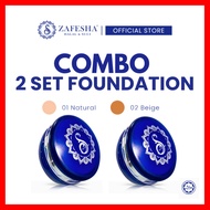 [ZAFESHA] Foundation Cream-[Care For Trapes, Brightens Dull Skin, Gives A Glowing Bright Impression]
