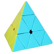 Children's Educational Smooth Irregular Triangle Pyramid Cube 3x3 Stress Relief Cube Kindergarten Tr