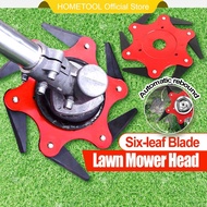 6-Leaf Cutter Blade Mata Mesin Rumput Lawn Mower Blade Brush Cutter Cutter Blade Cutting Grass Circu