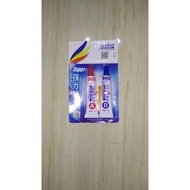 Super Strong Glue Liquid Epoxy AB 302 2pcs Adhesive Metal Leather Plastic 10g