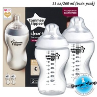 Botol SUSU | Tommee Tippee Closer To Nature 11oz/340ml Bottle Twin Pack
