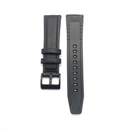 BEST- [BEST Seller] WATCH STRAP FOR HUAWEI WATCH GT4 / GT 4 46MM LEATHER MODEL - Full Black
