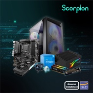 Intel Core i5-12400F, PRO B760M-A WIFI DDR4, Kingston FURY Beast 16GB, SPATIUM M450 500GB, Aerocool 