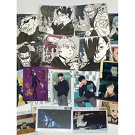 【Jujutsu Kaisen/OFFICIAL merch】JJK Megumi, Bungo Stray Dogs, MHA, coaster, polaroids, playing cards