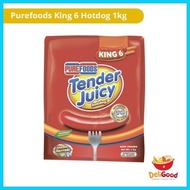 ¤ ♙ ﹊ Tender Juicy Hotdog King Size 1kl