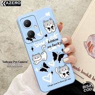 HP Softcase Latest VIVO Y27 4G Fashion Case Cat Case VIVO Y27 4G Silicone Pro Camera Casing VIVO Y27