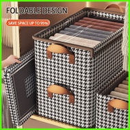 ஐ ∴ Drawer Iron Clothes Storage Box with Cover Dustproof Wardrobe Organizer Dora Box Drawer for Clo