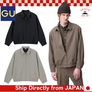 GU Men's Zip-Up Blouson【Direct from Japan】