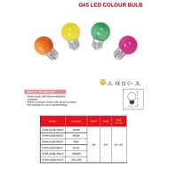 (1Pc) 3W LED Colour Bulb (B22 / E27)