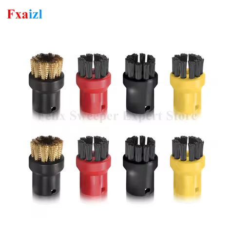 Steam Cleaning Brushes For Karcher SC1 SC2 SC3 SC4 SC5 SC7 CTK10 Nylon Small Round Brushes Replaceme
