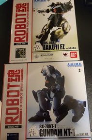 Bandai Robot魂 Gundam 0080 NT1 & Zaku 渣古
