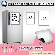 Planner Magnetic Plain Schedule Board Plain Magnet Whiteboard Magnet Whiteboard Writing Schedule M