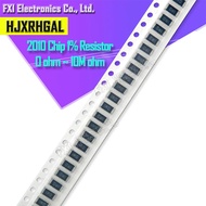 【♚】20PCS 2010 1% SMD resistor 0R ~ 10M 3/4W 0 1 10 100 150 220 330 ohm 1K 2.2K 10K 100K 220K 0R 1R 1