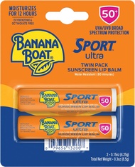 Kem Chống Nắng Môi Banana Boat Sport Ultra SPF 50 Gói son dưỡng môi SPF (hộp 2 thỏi)