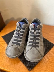 正版Camper經典麂皮男鞋/灰色/懶人鞋/39碼