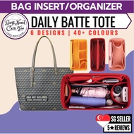 [𝐁𝐍𝐂𝐓👜]🧡 Bag Insert Organizer for Faure Le Page Daily Battle Tote Bag | Felt Bag In Bag Customized O