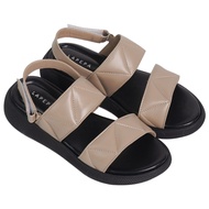 Lapepa Jovanka Sendal Wanita Double Strap Keren Sepatu Sandal Tali Belakang Model Ujung Terbuka Size