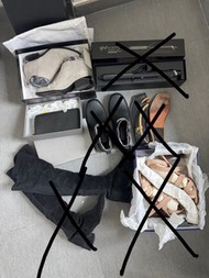 Alexander Wang/barbour/Stuart Weitzman/reformation名牌鞋、Alexander McQueen銀包, GHD Curler