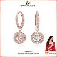 ♈Swarovski♈ Womens Fashion Earrings Rose gold round cut white diamonds Una earrings Valentines Day G