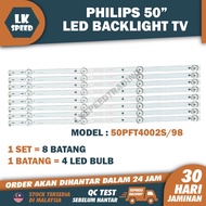 50PFT4002S/98 PHILIPS 50" LED TV BACKLIGHT(LAMPU TV) PHILIPS 50 INCH LED TV BACKLIGHT 50PFT4002 50PFT4002S