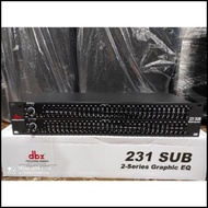Equalizer dbx 231 sub