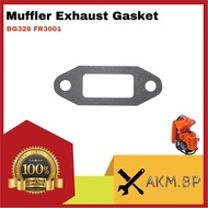 T328 BG328 Muffler Exhaust Gasket Brush Cutter Mesin Rumput
