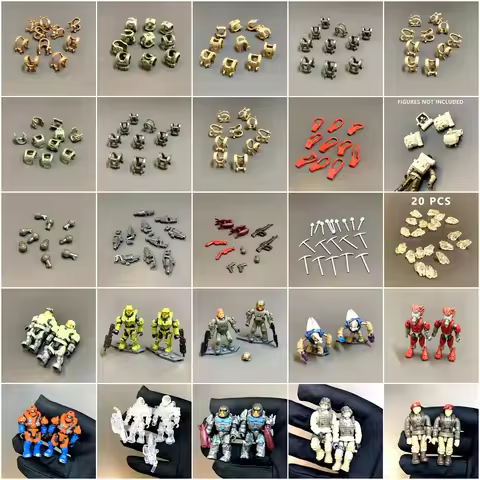 Lot Armor Helmet Sword Accessory For Mega Construx COD Call of Duty Soldier Master Cheif Marine Acti