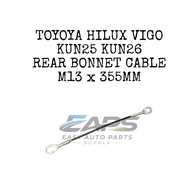 Toyota Hilux Vigo Kun25 Kun26 Rear Bonnet Cable (355MM) (Price For 1Pcs)