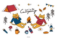Let's go camping | A4海報