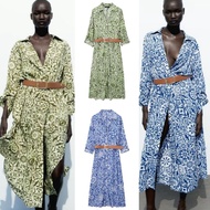 Vintage Pattern Maxi Dress 75351 (TA)