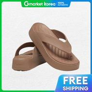 Crocs(ครอคส์) | แพลตฟอรมเกตอะเวย ฟลป / รน 209410-2Q9 สลาเต บราวน