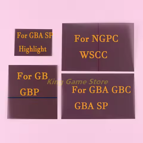 1pc Polarizer Film Sheet For Gamboy For GB GBA SP Highlight GBC GBA WSC GBA SP NGPC Polarized Filter