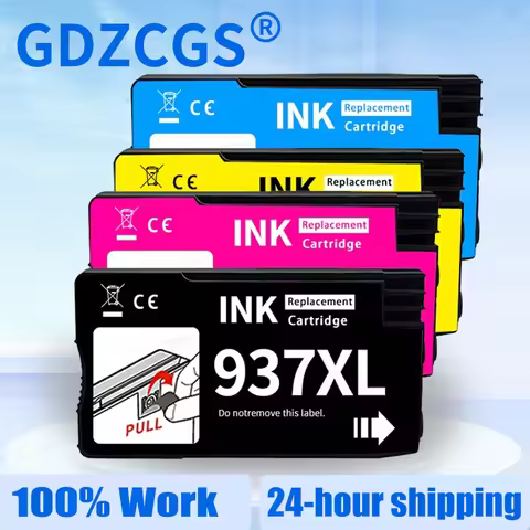 937 937E 937XL Ink Cartridge for HP937 Compatible for HP Officejet pro 9120 9122 9123 9125 9130 9720