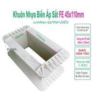 Plastic mold for winding mechanical stimulation transformer. 45x110mm - Winding normal transformer 2