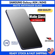 Samsung Galaxy A04 / A04S Matte Anti-finger Antifinger Tempered Glass
