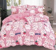 M-0612 ชุดผ้าปูที่นอน มีผ้านวมลายน่ารัก สวยๆ 3.5/5/6 ฟุต 6 ชิ้น มีบริการเก็บเงินปลายทาง ( ส่ง Kerry