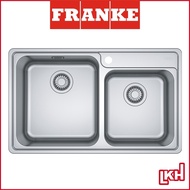 Franke Bell BCX 620-38/32 Stainless Steel Sink Top Mounted