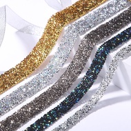 Multicolor Resin Diamond Strip Adhesive Hot Diamond Chain diy Hand-Sewn Diamond Belt Clothes Necklin