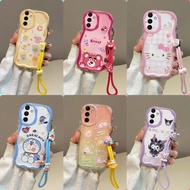 Casing Samsung A57 Kartun comel lembut silikon phone casing