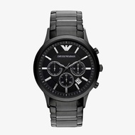 นาฬิกาข้อมือผู้ชาย Emporio Armani Classic Chronograph Black Dial - Black AR2453