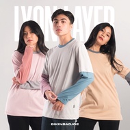 MAKEBADJOE LYON LAYER LONG-SLEEVED T-SHIRT COMBINATION IN 3 COLORS