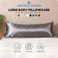Abraca Dabra Satin Soft Silk Pillowcase - 16 Colour (51 x 127cm/51 x 137cm/51 x 150cm)