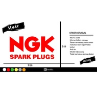 NGK Spark Plug Sticker | Sticker CUTTING Material ORACAL CUSTOM LOGO Etc