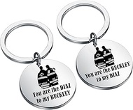 911 TV Show Gift Diaz Buckley Fan Gift You Are The Diaz to My Buckley Keychain Set for TV Fan