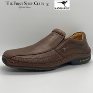 Kangaroo Men Premium Leather Casual Slip-On Low Cut Vintage Boot Shoes Kasut Lelaki Kulit Boot 8985