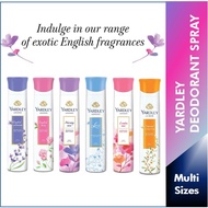 Yardley Deodorant Perfume Body Spray Women, 150ml - 200ml