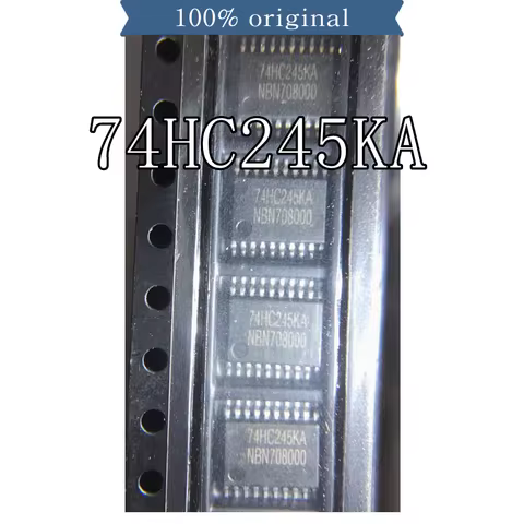 100PCS 74HC245KA HC245 TSSOP20 Package Logic Buffer/Transceiver Chip