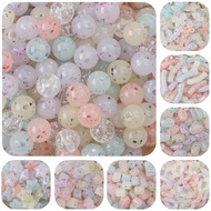 Floral Dot Beads Mixed Color Acrylic Shaped diy Making Keychain Hanging Chain/Bracelet Jewelry Mater